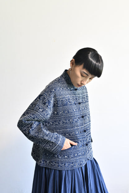 Maku Kelp Handwoven Jacket Navy-Maku-Thistle Hill