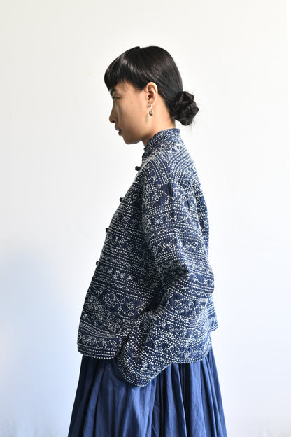 Maku Kelp Handwoven Jacket Navy-Maku-Thistle Hill