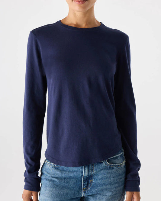 AMO Quinn Long Sleeve Tee Twilight-AMO-Thistle Hill