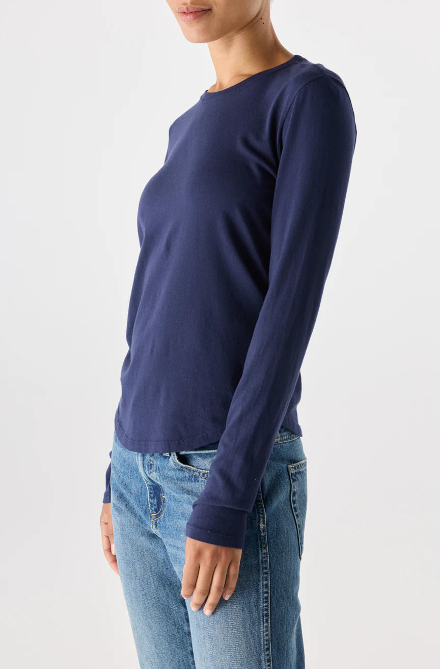 AMO Quinn Long Sleeve Tee Twilight-AMO-Thistle Hill