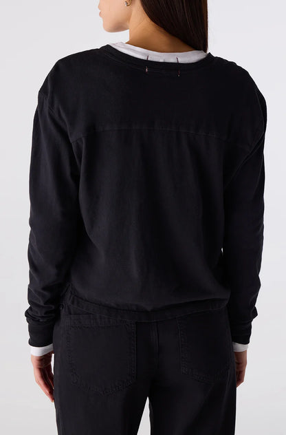 AMO Calla Henley Vintage Black-AMO-Thistle Hill