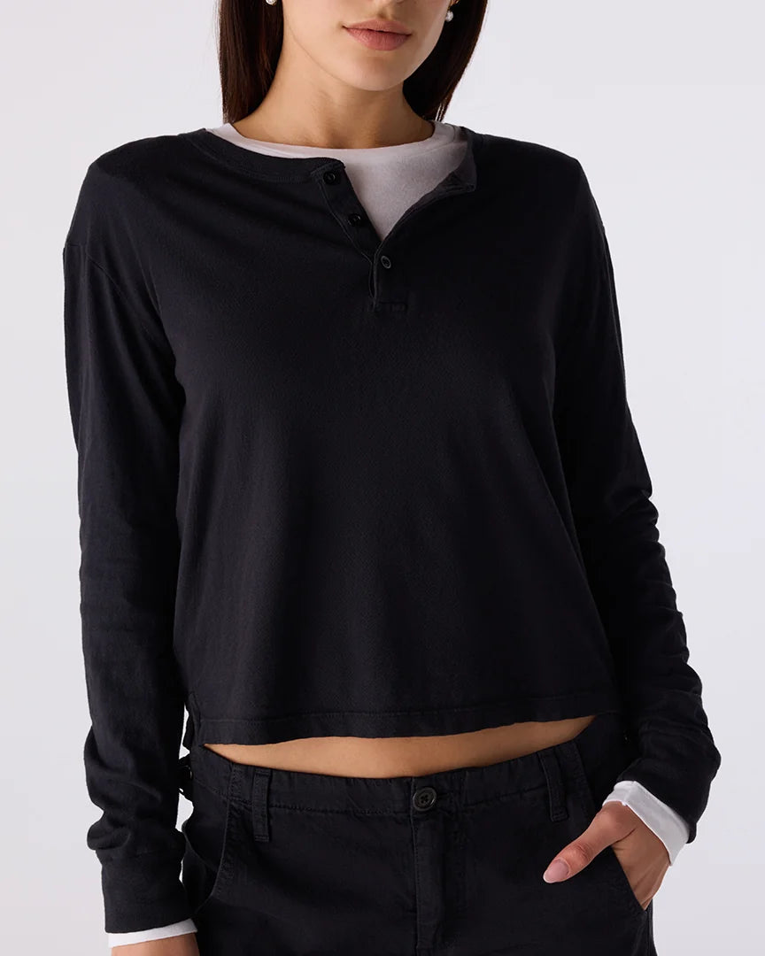 AMO Calla Henley Vintage Black-AMO-Thistle Hill