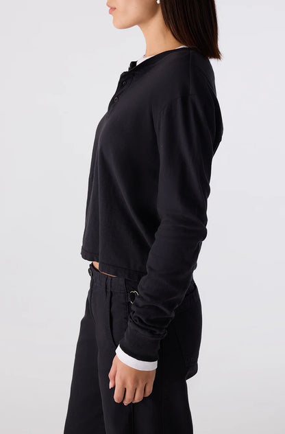 AMO Calla Henley Vintage Black-AMO-Thistle Hill