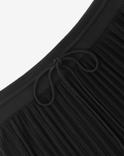 Manuelle Guibal Yal Knit Skirt Ultra Black-Manuelle Guibal-Thistle Hill