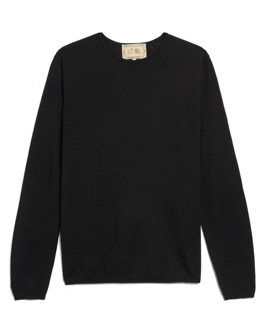 Demylee Maeve Superfine Cashmere Sweater Black-Demylee-Thistle Hill