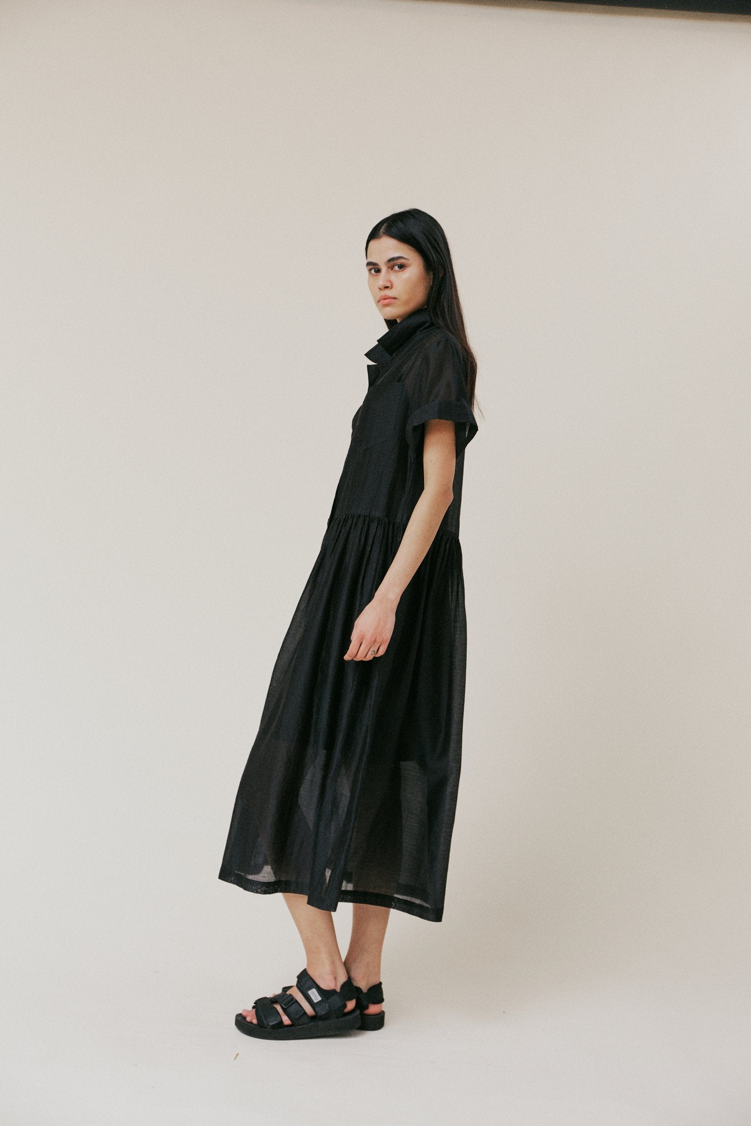 NYMåNE Stockholm Dress Black-NYMåNE-Thistle Hill