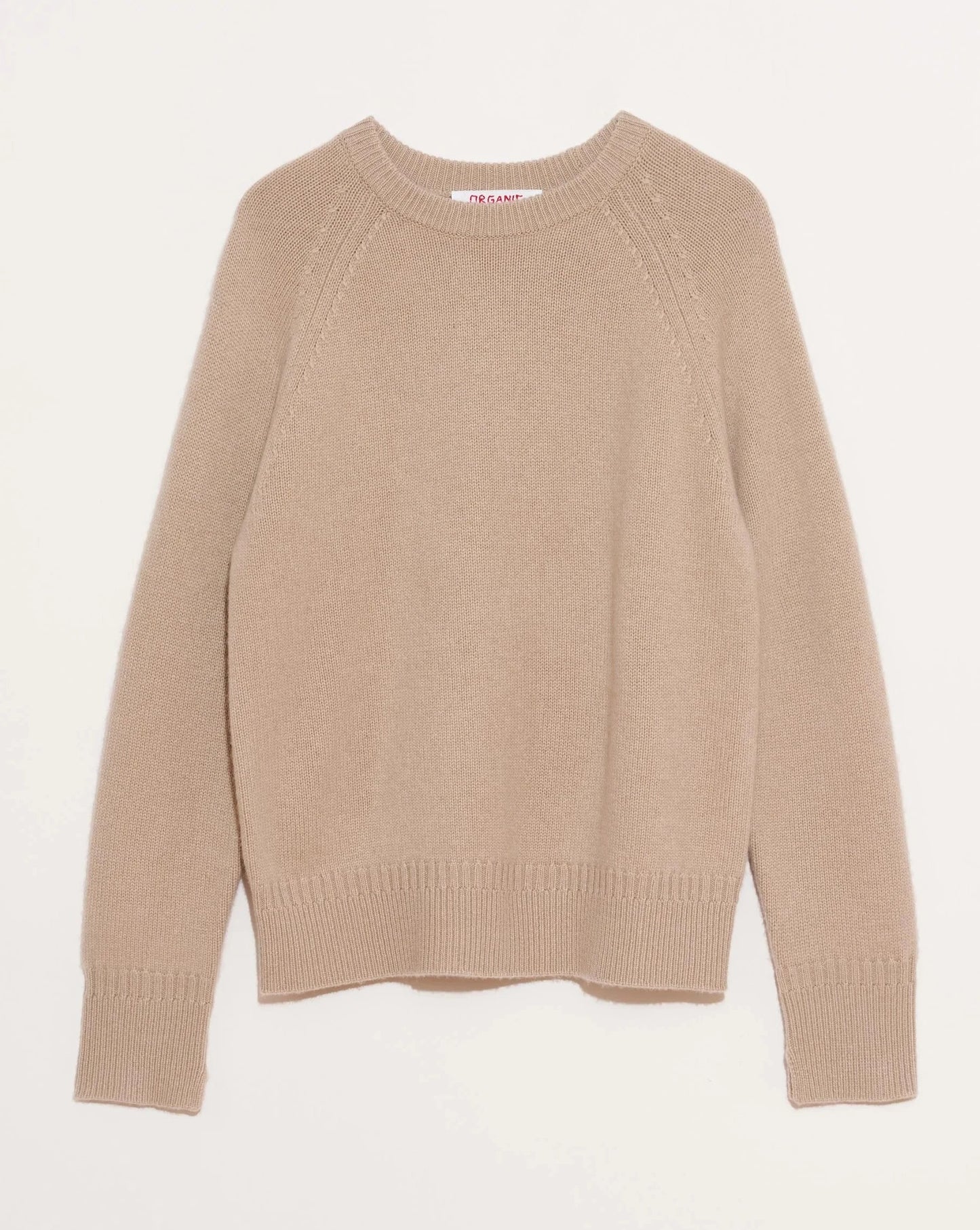 Organic by John Patrick Constance Cashmere Sweatshirt Dune-Organic by John Patrick-Thistle Hill