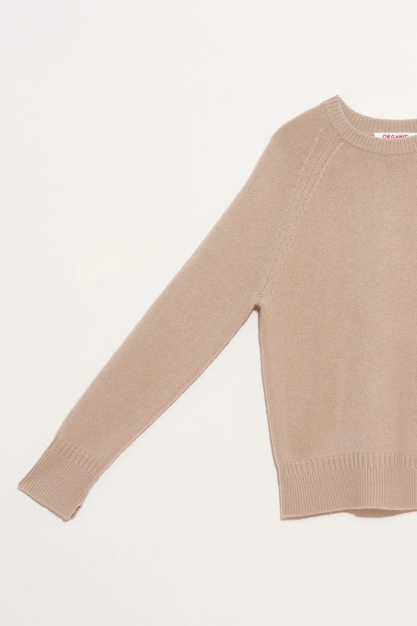 Organic by John Patrick Constance Cashmere Sweatshirt Dune