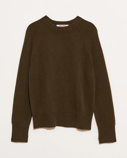 Organic by John Patrick Constance Cashmere Sweatshirt Fern-Organic by John Patrick-Thistle Hill