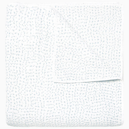John Robshaw Hand Stitched Coverlet Mist-John Robshaw-Thistle Hill
