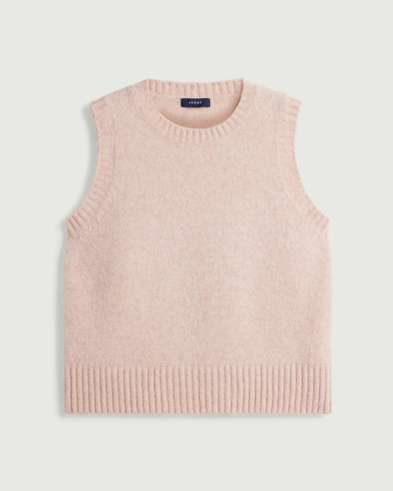 Soeur Namaste Sweater Vest Rose Pale-Soeur-Thistle Hill
