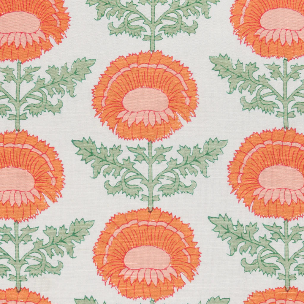 John Robshaw Kaavia Tangerine Decorative Pillow-John Robshaw-Thistle Hill