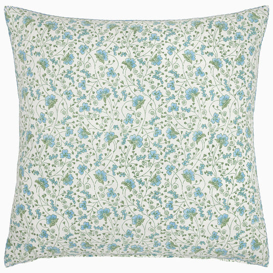 John Robshaw Trisha Leaf Decorative Pillow-John Robshaw-Thistle Hill
