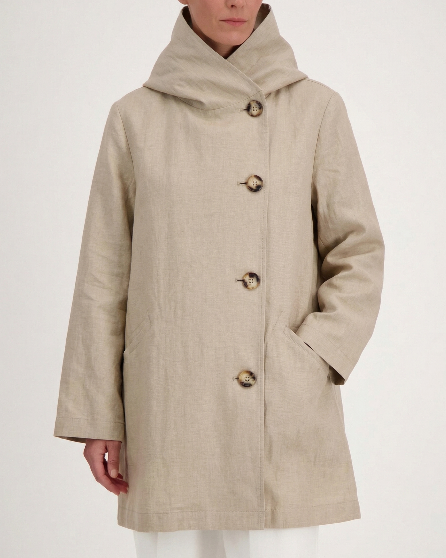 Pret Pour Partir Lena Lib Raincoat Chevron-Pret Pour Partir-Thistle Hill