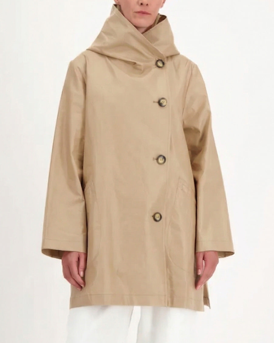 Pret Pour Partir Lena Lib Raincoat Sable-Pret Pour Partir-Thistle Hill