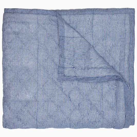 John Robshaw Nandi Indigo Quilt-John Robshaw-Thistle Hill