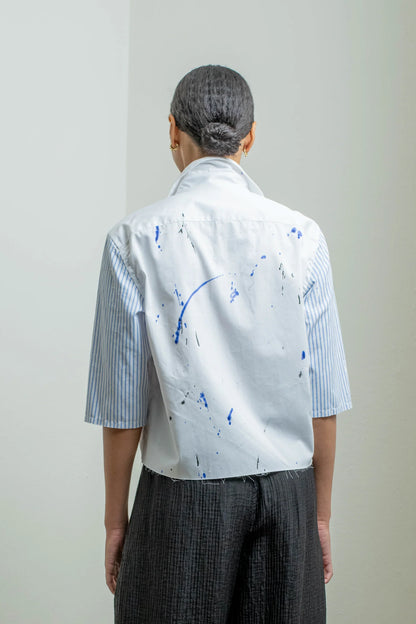 Raquel Allegra Fresco Shirt Splatter-Raquel Allegra-Thistle Hill
