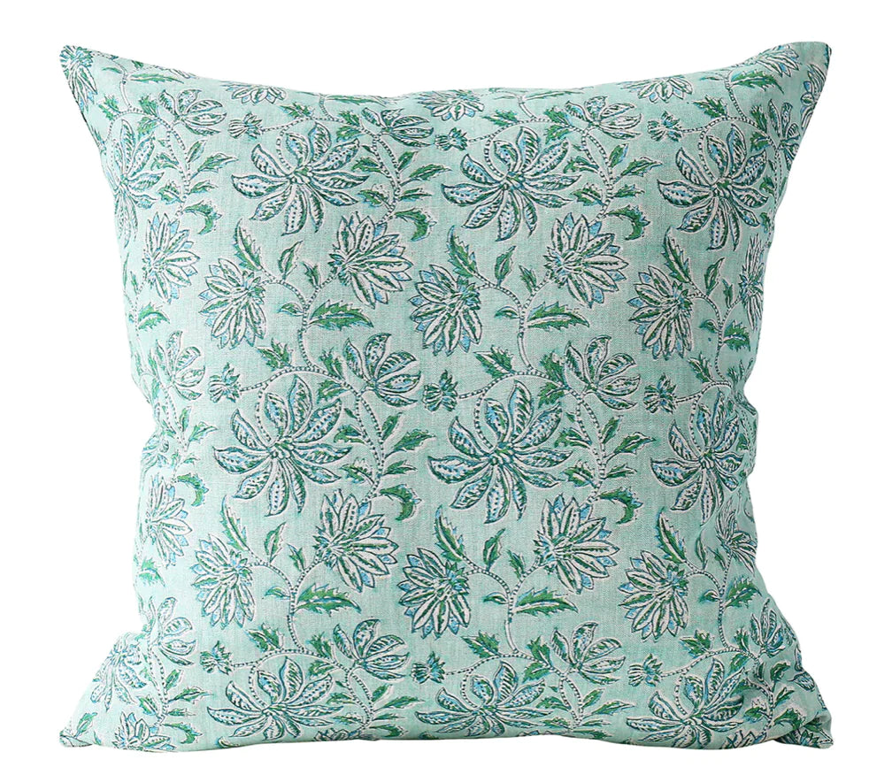 Walter G Uluwatu Emerald Linen Chusion