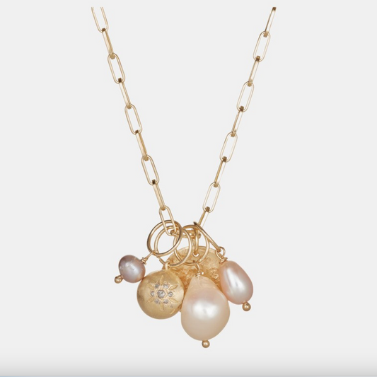 5 October Halo Necklace-5 Octobre-Thistle Hill