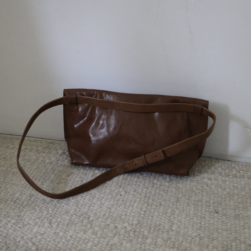 Bea Mombaers C Bag Tumbled Cognac-Bea Mombaers-Thistle Hill