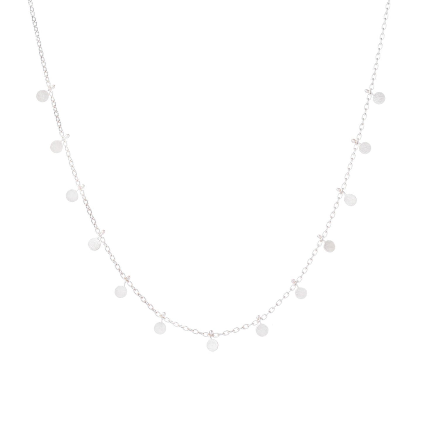 Sia Taylor Silver Little Dots Necklace-Sia Taylor-Thistle Hill