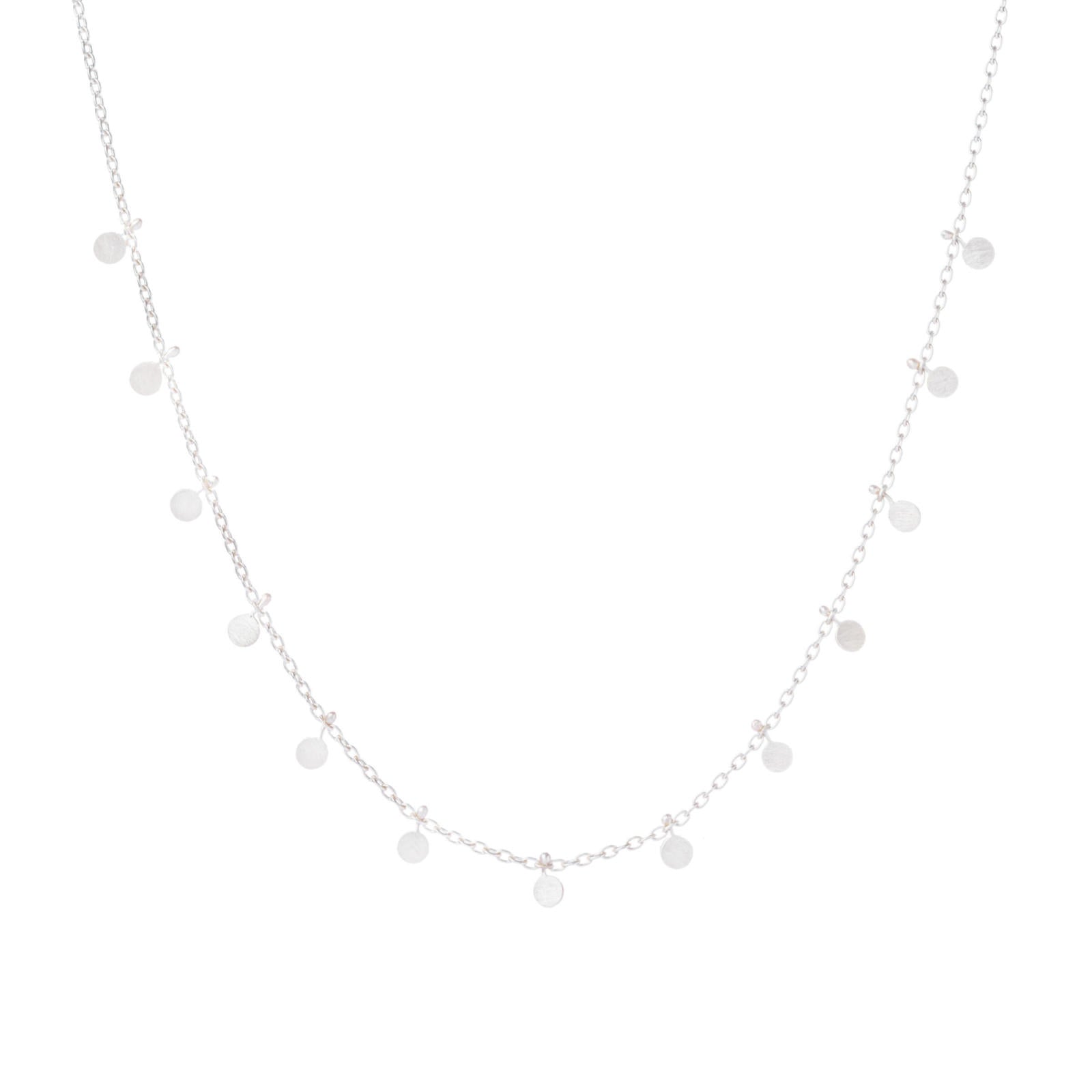Sia Taylor Silver Little Dots Necklace-Sia Taylor-Thistle Hill