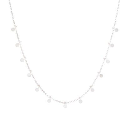 Sia Taylor Silver Little Dots Necklace-Sia Taylor-Thistle Hill