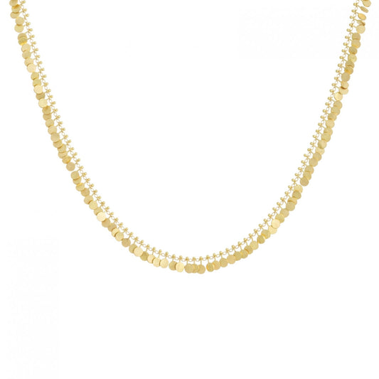 Sia Taylor 18K Fully Dotted Necklace-Sia Taylor-Thistle Hill