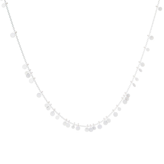Sia Taylor Silver Random Dot Necklace-Sia Taylor-Thistle Hill