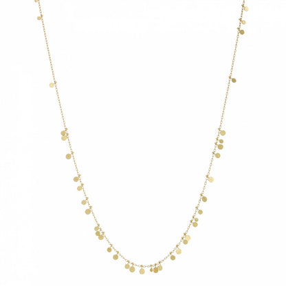 Sia Taylor 18K Long Random Dots Necklace-Sia Taylor-Thistle Hill