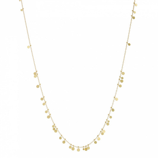 Sia Taylor 18K Long Random Dots Necklace-Sia Taylor-Thistle Hill