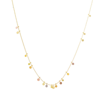 Sia Taylor 18K Tiny Random Dots Necklace-Sia Taylor-Thistle Hill