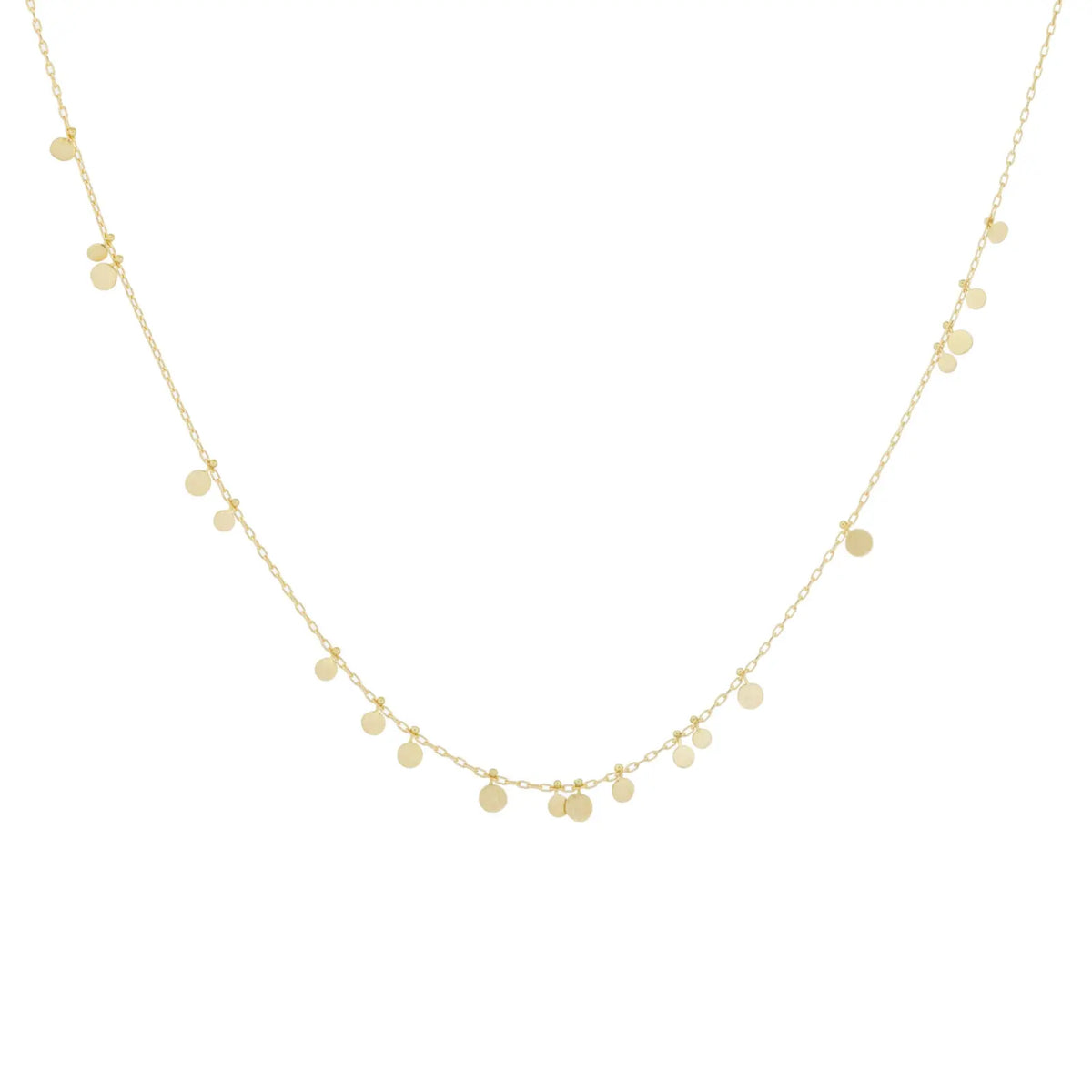 Sia Taylor Silver Simple Random Dots Necklace-Sia Taylor-Thistle Hill