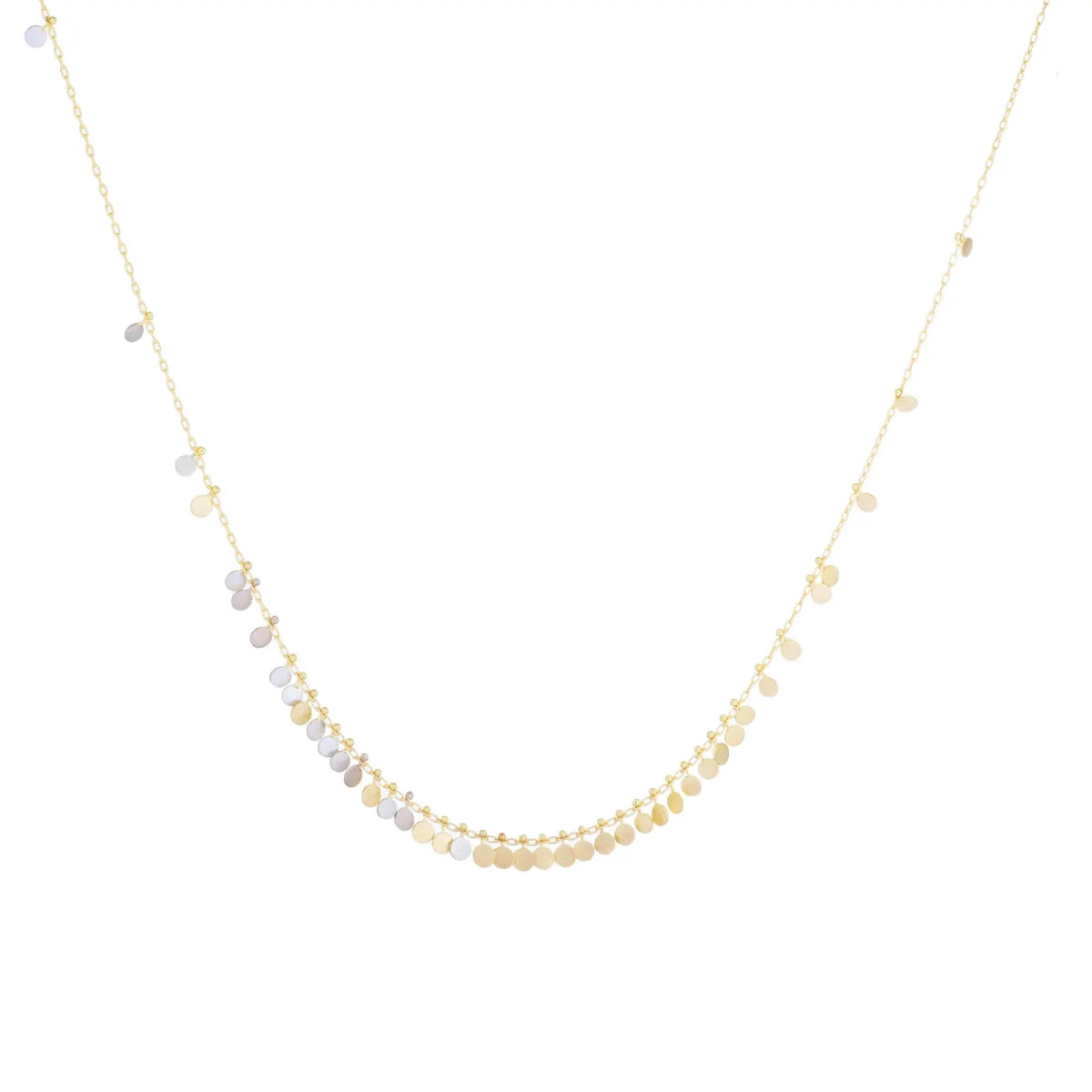 Sia Taylor Cool Dispersing Dot Arc Necklace-Sia Taylor-Thistle Hill
