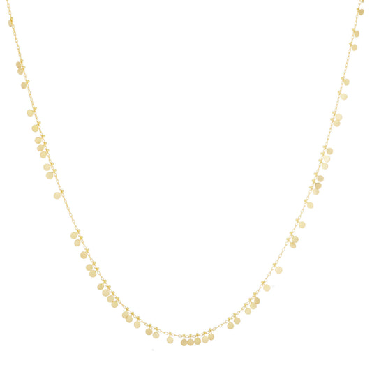Sia Taylor 18k Full Random Dots Necklace-Sia Taylor-Thistle Hill