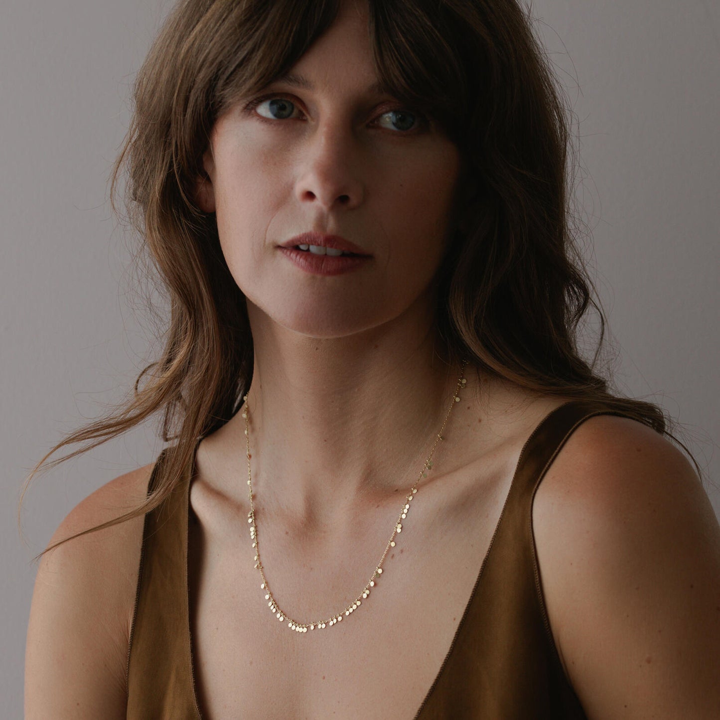 Sia Taylor 18k Full Random Dots Necklace-Sia Taylor-Thistle Hill