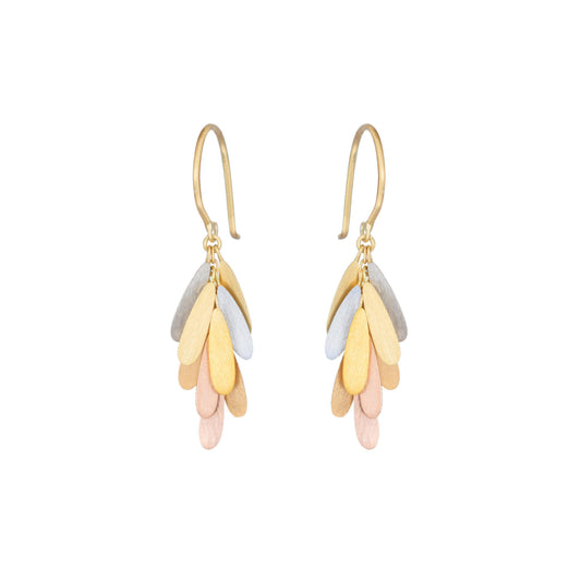 Sia Taylor 18K Tiny Daisy Rainbow Earrings-Sia Taylor-Thistle Hill