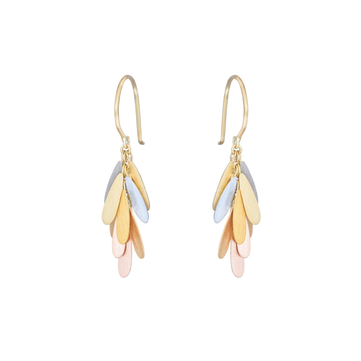 Sia Taylor 18K Tiny Daisy Rainbow Earrings-Sia Taylor-Thistle Hill