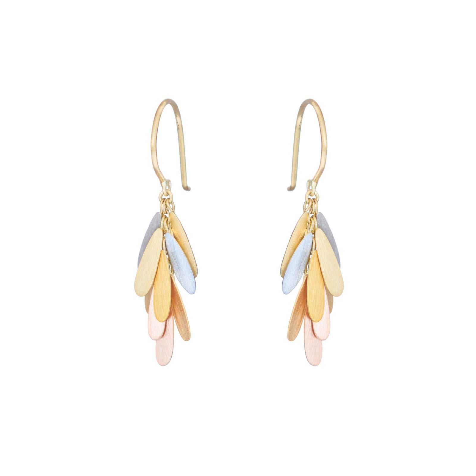 Sia Taylor 18K Tiny Daisy Rainbow Earrings-Sia Taylor-Thistle Hill