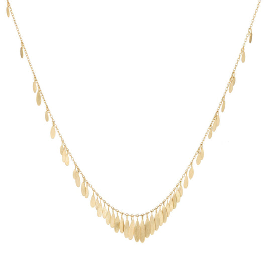 Sia Taylor Tiny Golden Daisy Necklace-Sia Taylor-Thistle Hill