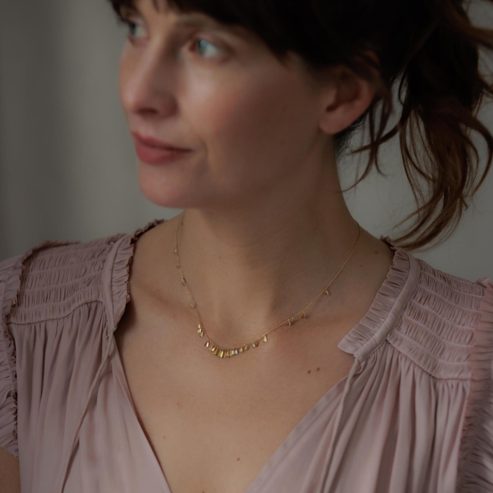 Sia Taylor Tiniest Rainbow Wings Necklace-Sia Taylor-Thistle Hill