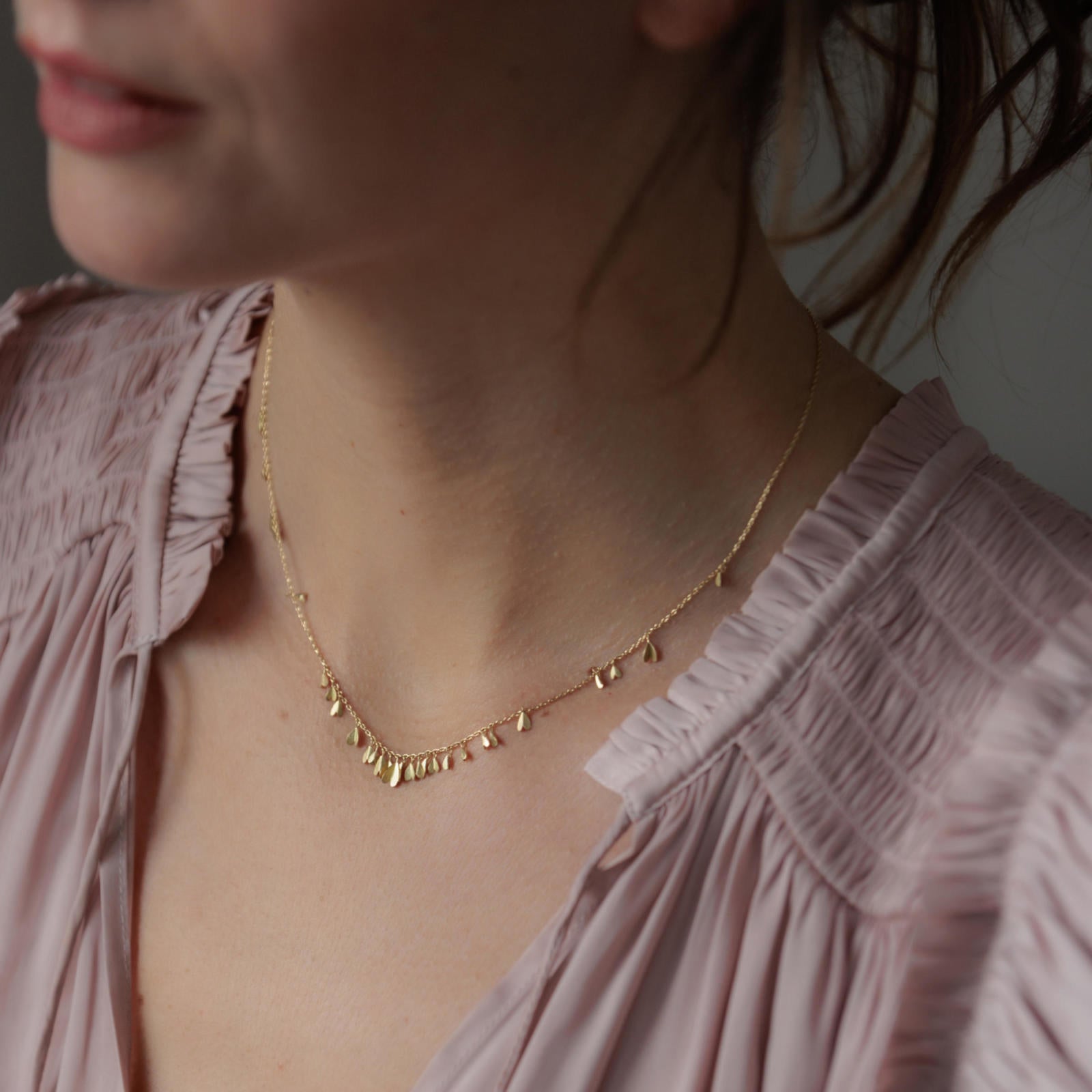 Sia Taylor Tiniest Golden Wings Necklace-Sia Taylor-Thistle Hill