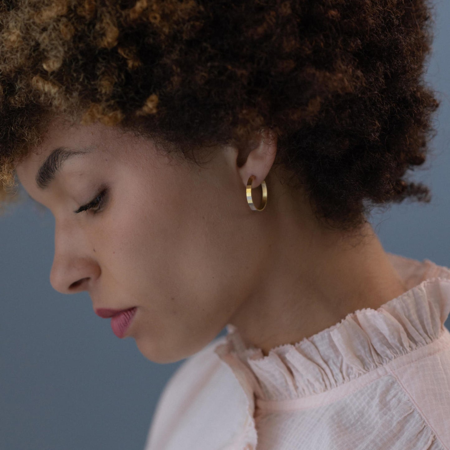 Sia Taylor 18K Rainbow Gold Dawn to Dusk Hoops-Sia Taylor-Thistle Hill