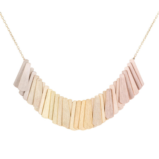 Sia Taylor 14K & Rainbow Gold Morning Light Necklace-Sia Taylor-Thistle Hill