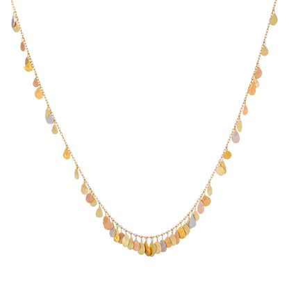 Sia Taylor 18K Raindrop Necklace 18"-Sia Taylor-Thistle Hill