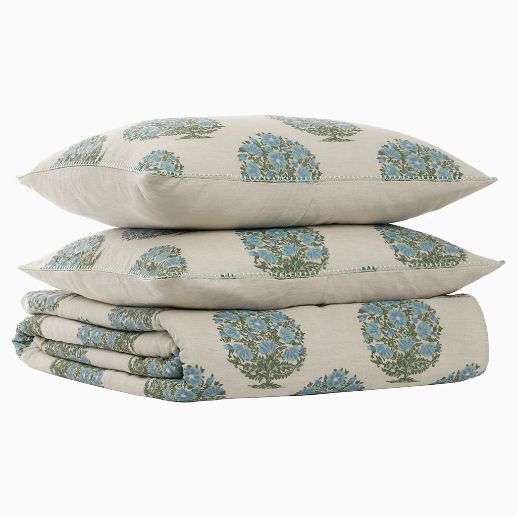 John Robshaw Vani Leaf Duvet Set-John Robshaw-Thistle Hill