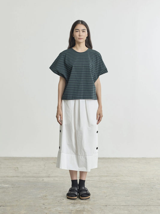 Nicholson & Nicholson Tina Knitted Top Navy & Green-Nicholson & Nicholson-Thistle Hill