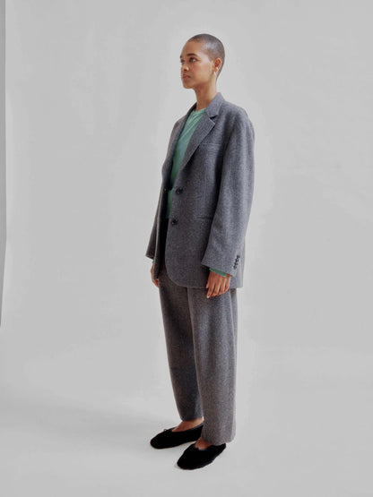 Sayaka Davis Two Button Blazer Gray-Sayaka Davis-Thistle Hill