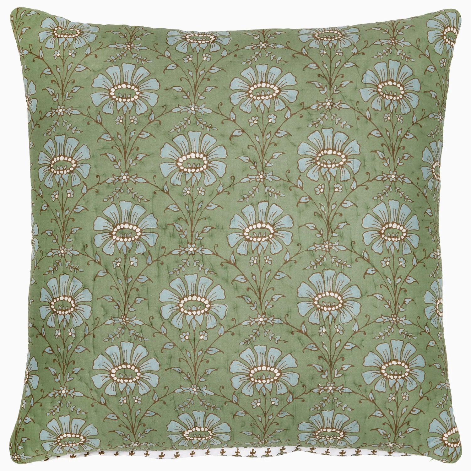 John Robshaw Jeeva Sage Quilt-John Robshaw-Thistle Hill