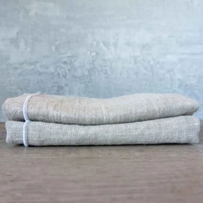 West Coast Handmade Curated Linen Neutral Cloth Napkins-Thistle Hill-Thistle Hill